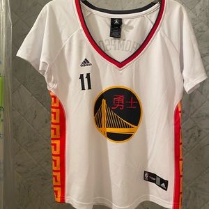 Warriors- 11 Clay Thompson- Women’s Jersey